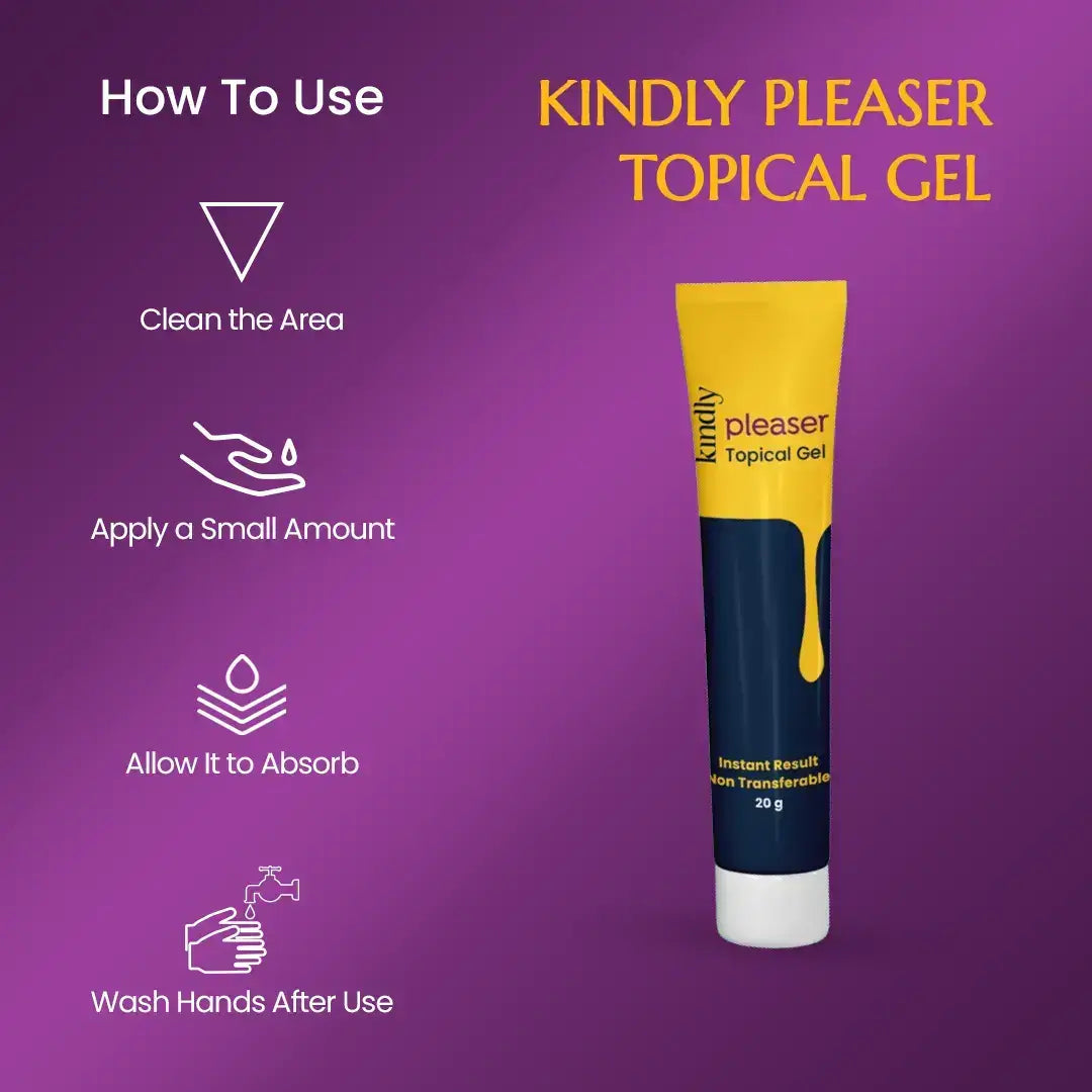 Pleaser Topical Gel For Lasting Long