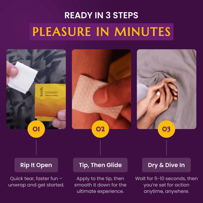 Pleaser - Topical Wipes for men