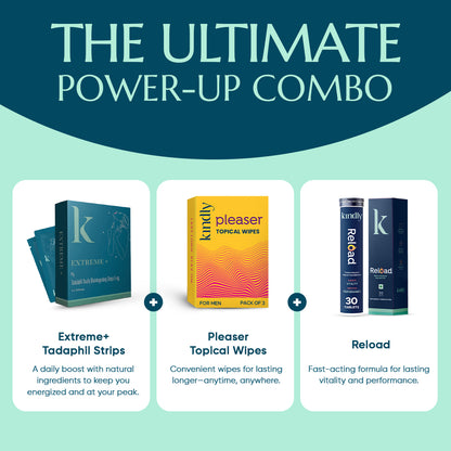 Power Up Combo:  Reload, Wipes & Strips