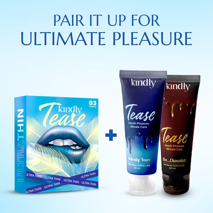 Tease Condoms- Classic Ultra Thin - Pack of 3